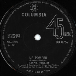 Frankie Howerd Up Pompeii Vinyl 7" USED