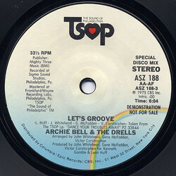 Archie Bell & The Drells Let's Groove Vinyl 7" USED