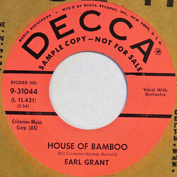 Earl Grant House Of Bamboo / Two Loves Have I Vinyl 7" USED