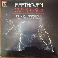 Ludwig van Beethoven / Klaus Tennstedt / London Philharmonic Orchestra Overtures Vinyl LP USED