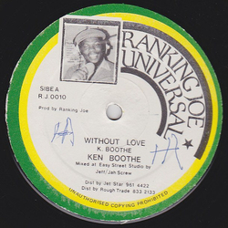 Ken Boothe / Superman & Spiderman Without Love / Superman & Spiderman In A Combination Vinyl 12" USED
