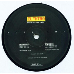 Kotai + Mo Black Acid Vinyl 12" USED