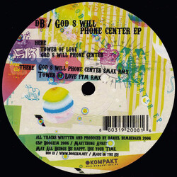 dB God's Will Phone Center EP Vinyl 12" USED