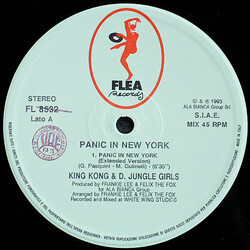 King Kong & D'Jungle Girls Panic In New York Vinyl 12" USED