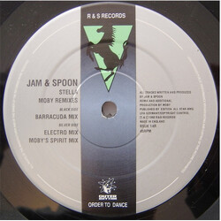Jam & Spoon Stella (Moby Remixes) Vinyl 12" USED