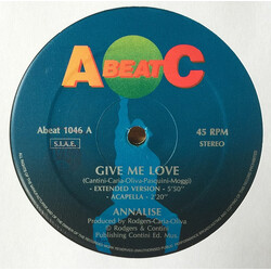 Annalise Give Me Love Vinyl 12" USED