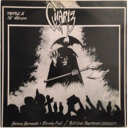 Quartz (10) Satans Serenade + Bloody Fool / Roll Over Beethoven Vinyl 12" USED