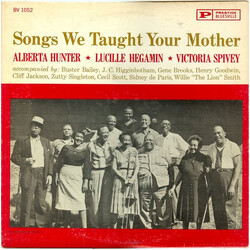 Alberta Hunter / Lucille Hegamin / Victoria Spivey Songs We Taught Your Mother Vinyl LP USED