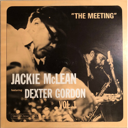 Jackie McLean / Dexter Gordon The Meeting Vol. 1 Vinyl LP USED