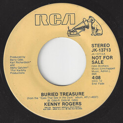 Kenny Rogers Buried Treasure Vinyl 7" USED
