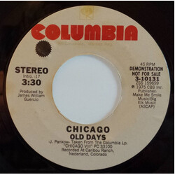 Chicago (2) Old Days Vinyl 7" USED