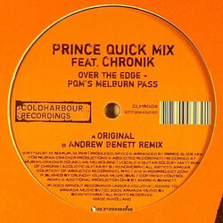 Prince Quick Mix / Chronik Over The Edge - PQM's Melburn Pass Vinyl 12" USED