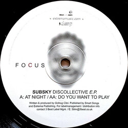 Subsky Discollective E.P. Vinyl 12" USED