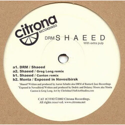 DJ DRM / Monta Shaeed EP Vinyl 12" USED
