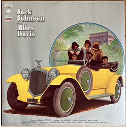Miles Davis Jack Johnson (Original Soundtrack Recording) Vinyl LP USED