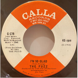 The Fuzz (4) I'm So Glad Vinyl 7" USED