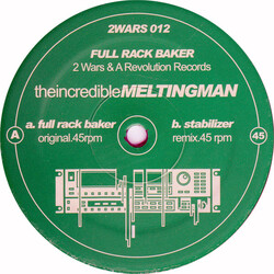The Incredible Melting Man Full Rack Baker Vinyl 12" USED