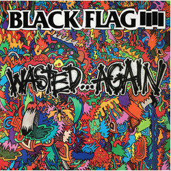 Black Flag Wasted Again Vinyl LP USED
