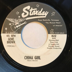 Gene Brown (2) China Girl / If You Want Her You Can Have Her Vinyl 7" USED
