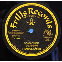 Frankie Smith Yo-Yo Champ (From Mississippi) Vinyl 12" USED