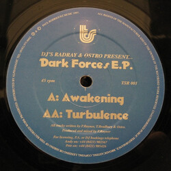 DJ Radray / DJ Ostro Dark Forces EP Vinyl 12" USED