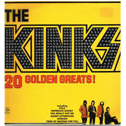 The Kinks 20 Golden Greats Vinyl LP USED