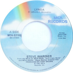 Steve Wariner Lynda Vinyl 7" USED
