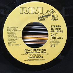 Diana Ross Chain Reaction Vinyl 7" USED