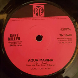 Gary Miller (2) Aqua Marina Vinyl 7" USED