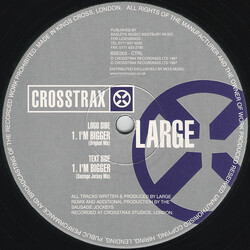 Large I'm Bigger Vinyl 12" USED