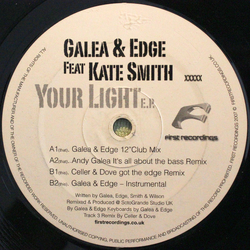 Andrew Galea / Edge (4) / Kate Louise Smith Your Light E.P. Vinyl 12" USED
