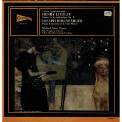 Henry Litolff / Josef Rheinberger / Michael Ponti / Berliner Symphoniker / Volker Schmidt-Gertenbach Concerto Symphonique No. 3 / Piano Concerto In A-