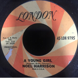 Noel Harrison A Young Girl Vinyl 7" USED