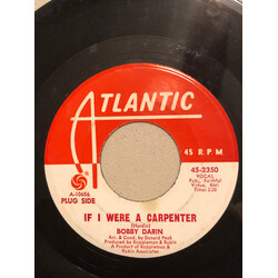 Bobby Darin If I Were A Carpenter / Rainin’ Vinyl 7" USED