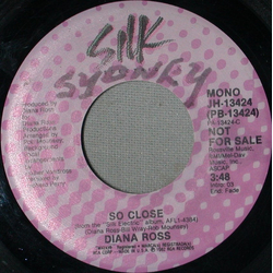 Diana Ross So Close Vinyl 7" USED