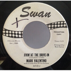 Mark Valentino Jivin' At The Drive-In Vinyl 7" USED