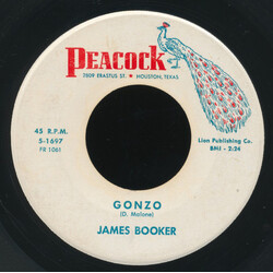 James Booker Gonzo / Cool Turkey Vinyl 7" USED