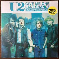 U2 Give Me One Last Chance (Live In Glen Helen Regional Park San Bernardino, May 30th 1983 - FM Broadcast) Vinyl LP USED
