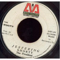Shorty The President Jestering Vinyl 7" USED