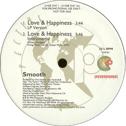 Smooth (4) Love & Happiness VINYL 12" USED