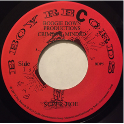 Boogie Down Productions Super Hoe / Criminal Minded Vinyl 7" USED