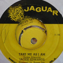 Jackie Edwards Take Me As I Am Vinyl 7" USED