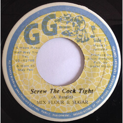 Mix Flour & Sugar / G.G. Allstars Screw The Cock Tight / Dub Part Two Vinyl 7" USED