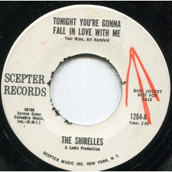 The Shirelles Tonight You're Gonna Fall In Love With Me Vinyl 7" USED