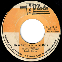 Sonya Spence / Puzzle People Make Love To Me In The Dark Vinyl 7" USED