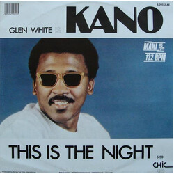 Glen White This Is The Night Vinyl 12" USED