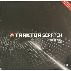 No Artist Traktor Scratch Control Vinyl Black Vinyl 12" USED