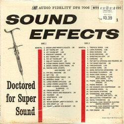 No Artist Sound Effects Volume 1 Vinyl LP USED