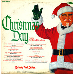 Various Christmas Day With Colonel Sanders Vinyl LP USED
