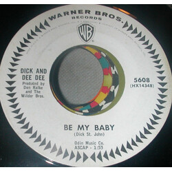 Dick And Dee Dee Be My Baby Vinyl 7" USED